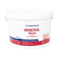 Штукатурка водно-дисперсионная 16 кг. MINERAL DECOR ШУБА 1,5 мм. Tikkurila