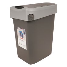 Контейнер для мусора 25 л. SMART BIN (серый) БЫТПЛАСТ