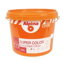 Краска водоэмульсионная для внутренних работ 2,5 л. Alpina EXPERT Super Color/ Красочные стены База 1