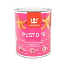 Эмаль алкидная  0,9л база С мат TIKKURILA EURO PESTO